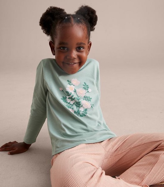 Organic Cotton Print Top