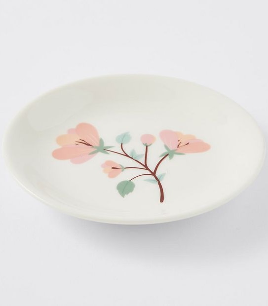 Soft Floral Trinket Dish