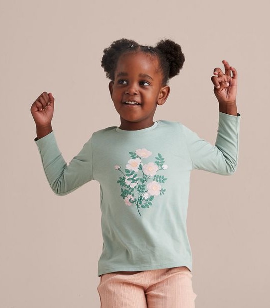 Organic Cotton Print Top