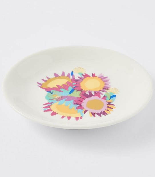 Bright Floral Trinket Dish