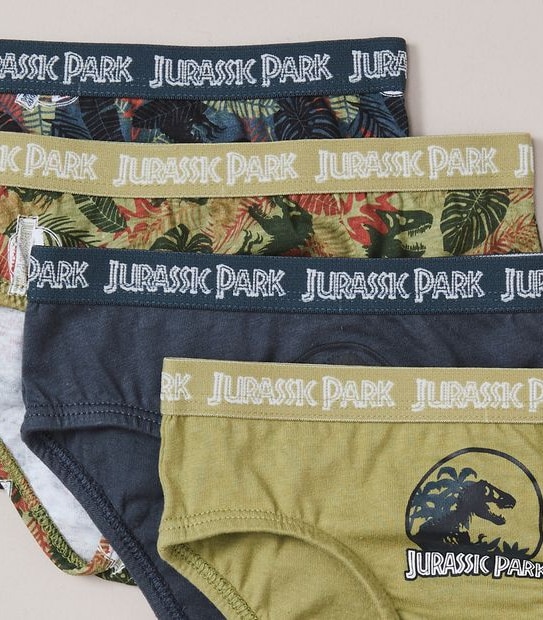 4 Pack Jurassic World Briefs