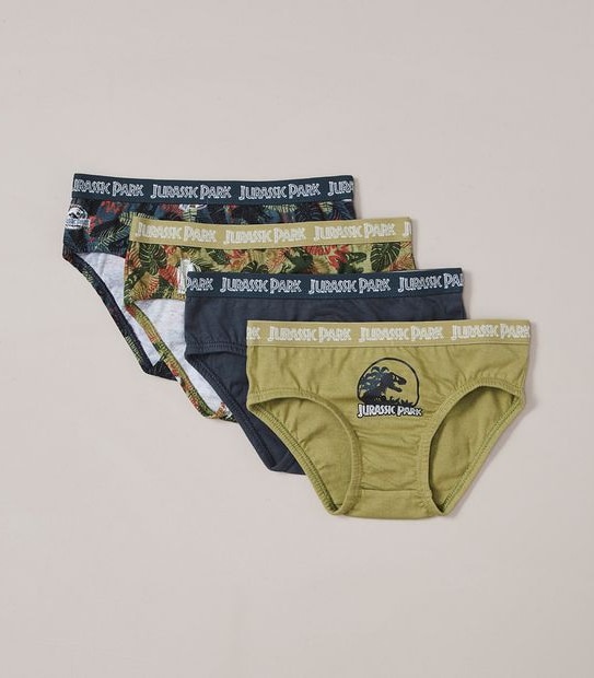 4 Pack Jurassic World Briefs
