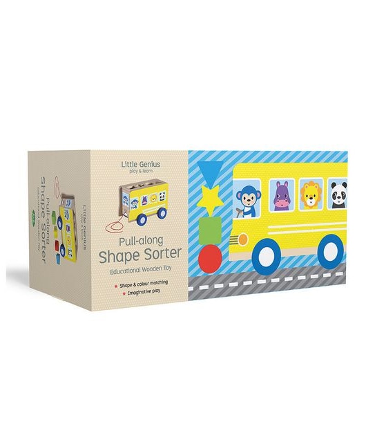Shape Sorter Pull Toy - Little Genius