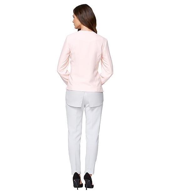 Yours Sincerely Cropped Blazer - Soft Pink