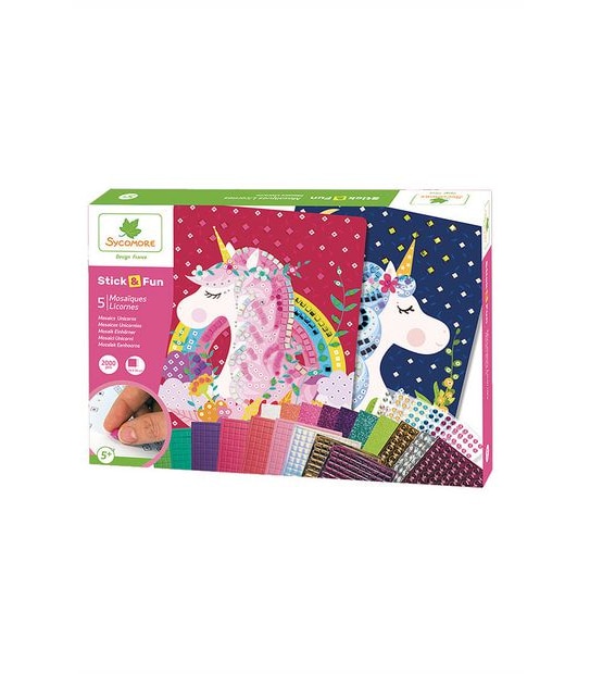 Stick 'N Fun Mosaics Unicorns 