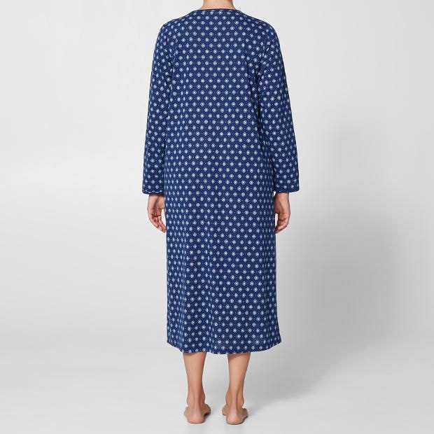 cotton long sleeve nightie