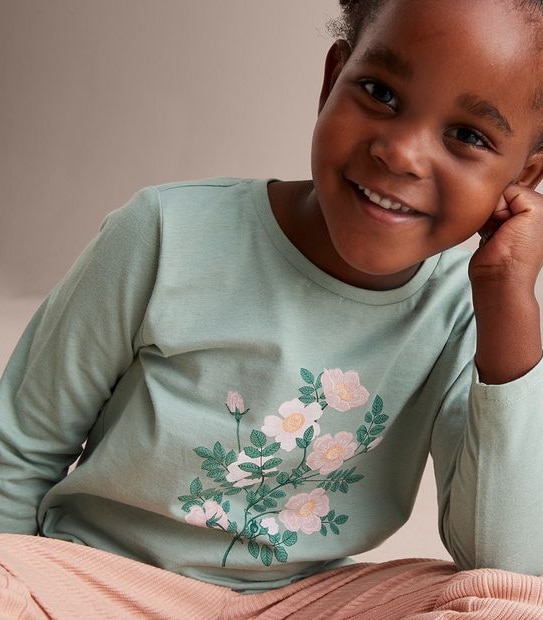 Organic Cotton Print Top