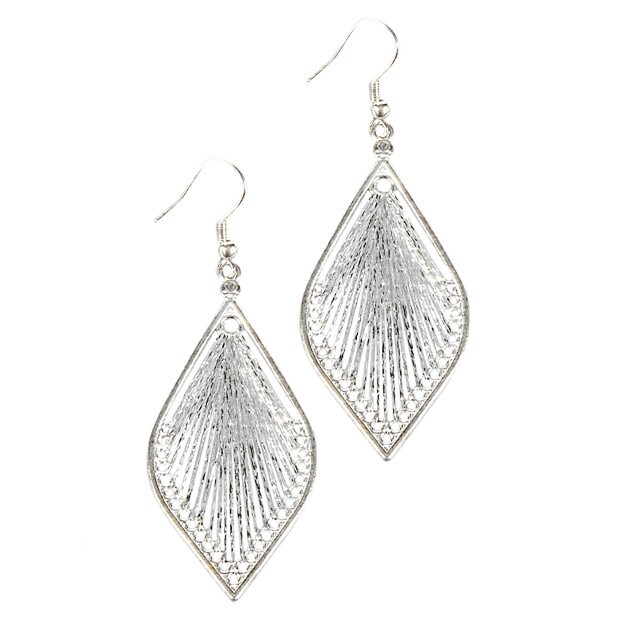 Leaf Shaped Drop Earrings Leaf Shaped Drop Earrings