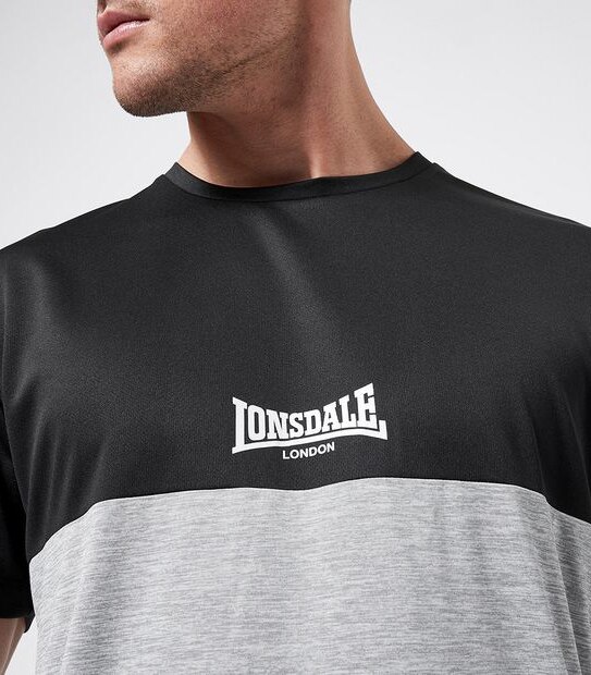 Lonsdale London Hailsham T-Shirt - Grey