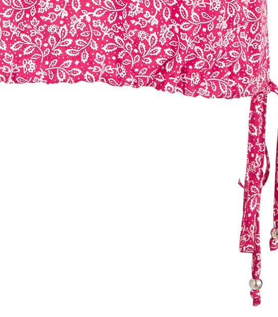 Short Sleeve Print Top - Cherries Floral 3 of 5