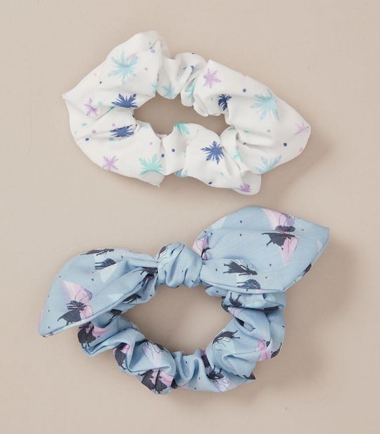 2 Pack Disney Frozen 2 Licensed Bow Scrunchies 