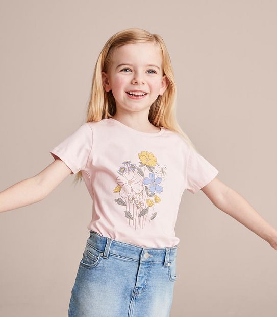 Organic Cotton Print T-shirt