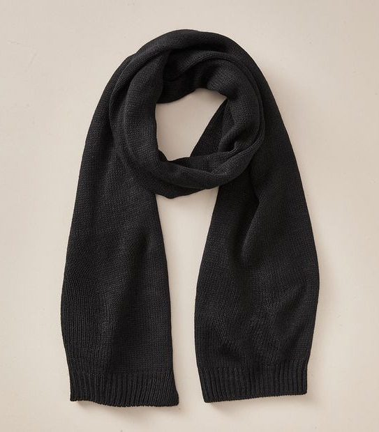 Men's Basic Knit Scarf