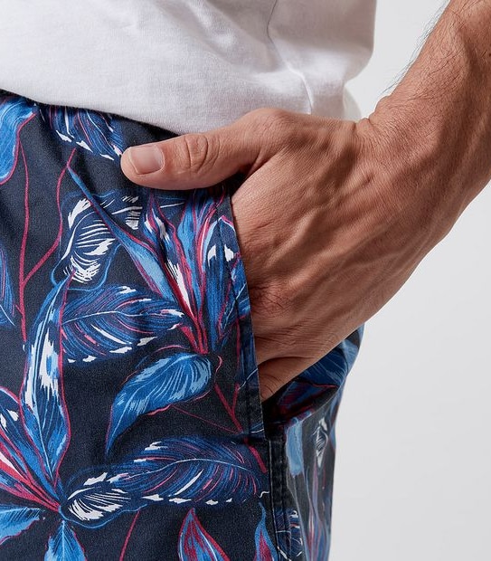 Volley Shorts - Navy Floral