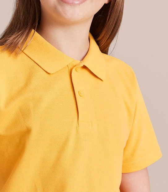Short Sleeve School Polos