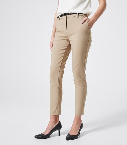 Preview Mia Belted Ankle Slin Pants