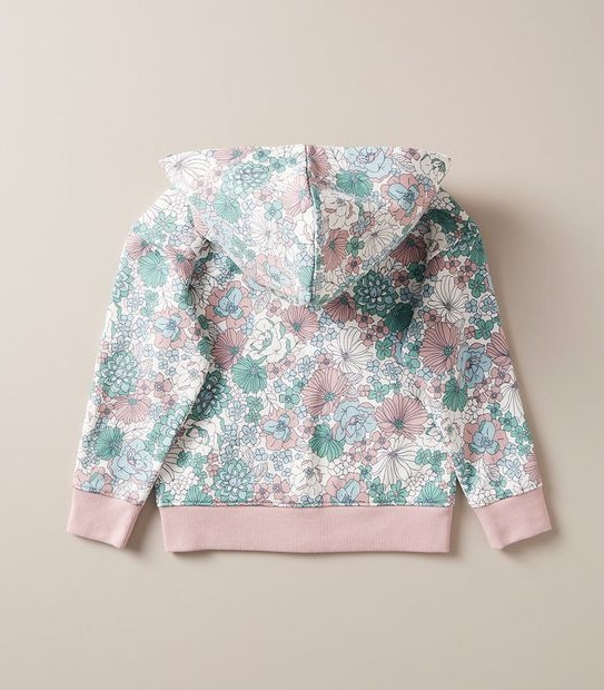 Fashion Zip Through Hoodie