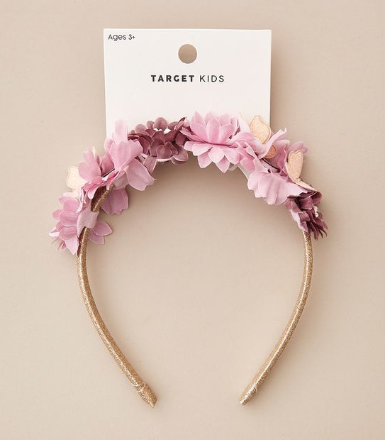 Flower & Butterfly Headband
