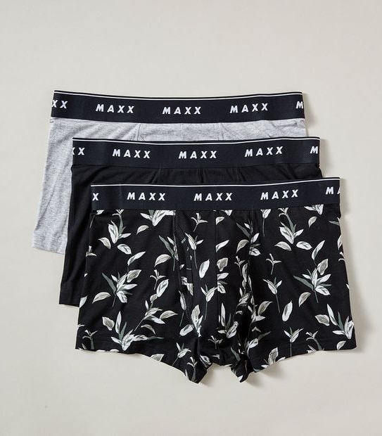 Maxx 3 Pack Bamboo Trunks