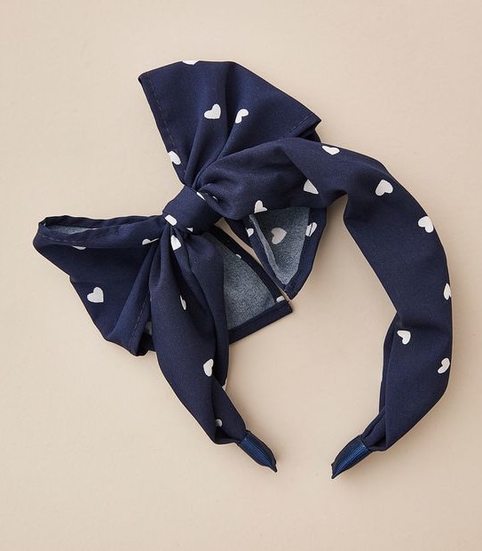 Heart Bow Headband