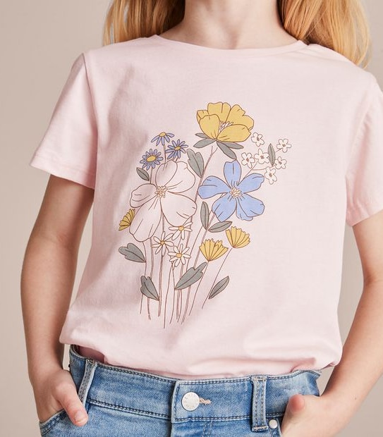 Organic Cotton Print T-shirt