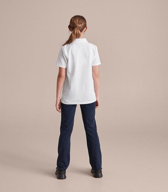 Short Sleeve School Polos