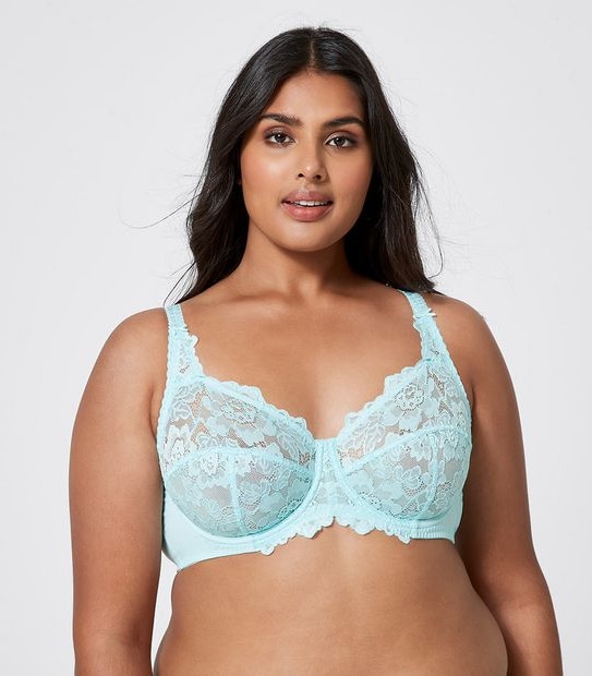 Fuller Figure Cup Soft Lace Underwire Bra; Style: X53051