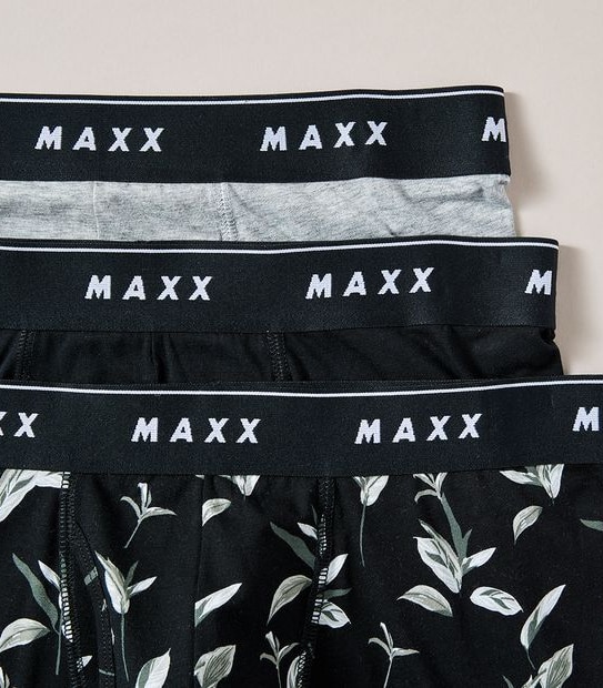 Maxx 3 Pack Bamboo Trunks