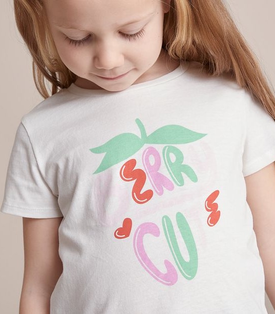 Organic Cotton Print Tshirt Target Australia