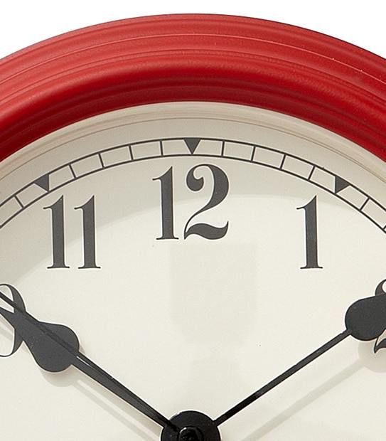 Winston 1892 Standard 22cm Clock - Red