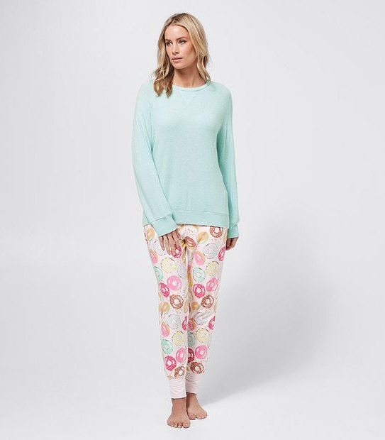 Cosy Sleep Top - Green