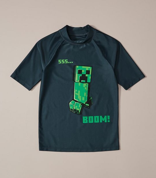 Minecraft Swim Rashie