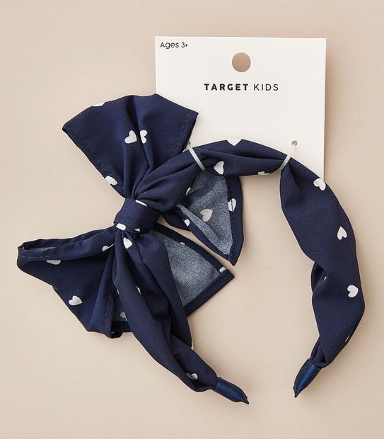 Heart Bow Headband