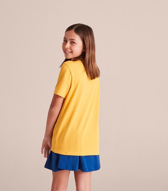 Short Sleeve School Polos