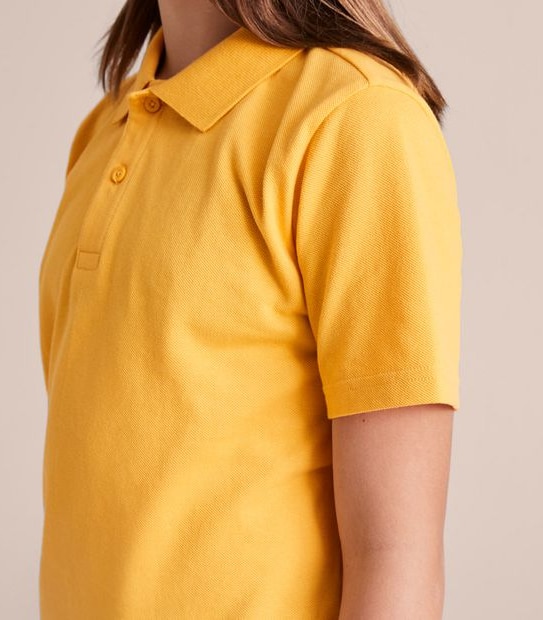 Short Sleeve School Polos