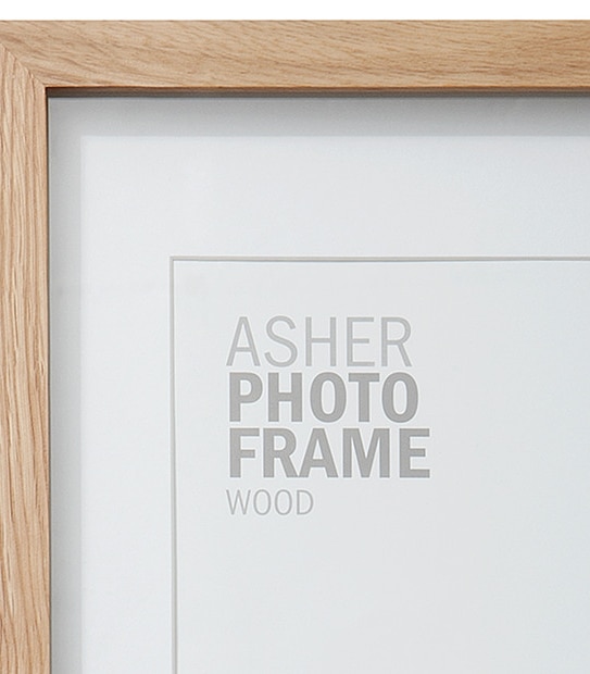 Asher Wooden Photo Frame - 20 x 25cm