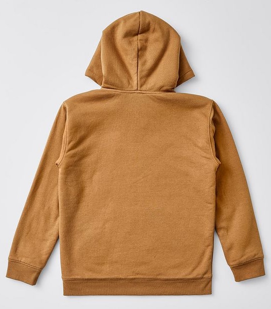 Sherpa Zip Thru Hoodie - Tan