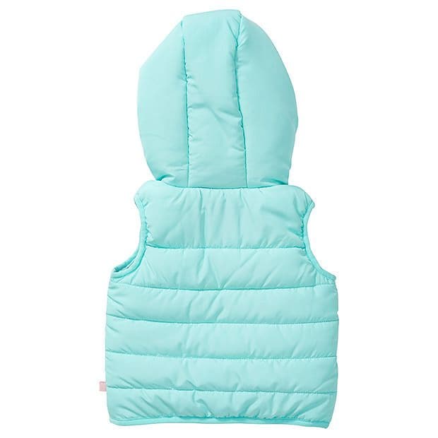 Baby Puffer Vest With Hood Target Australia