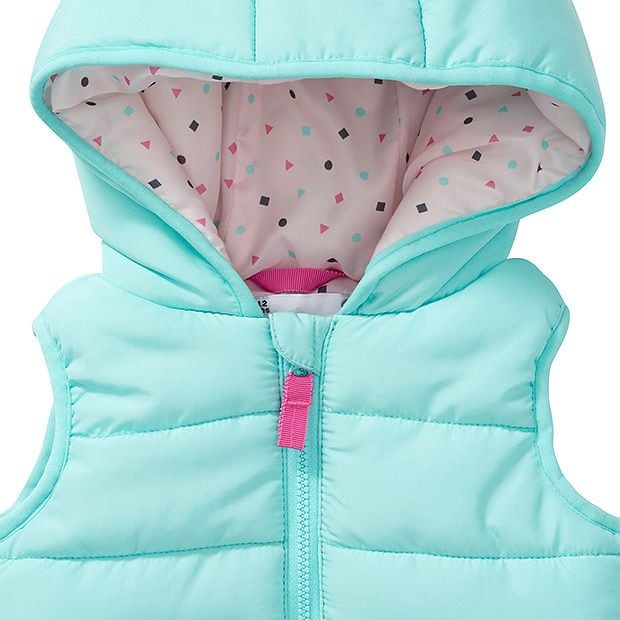 Baby Puffer Vest With Hood Target Australia