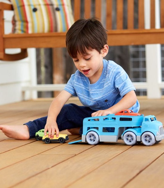 Green Toys Car Carrier