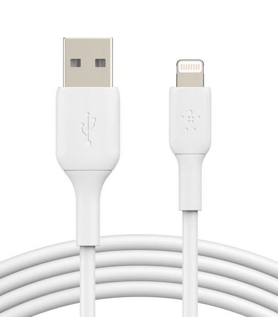 Belkin Boost Charge Lightning to USB-A Cable - 1m White