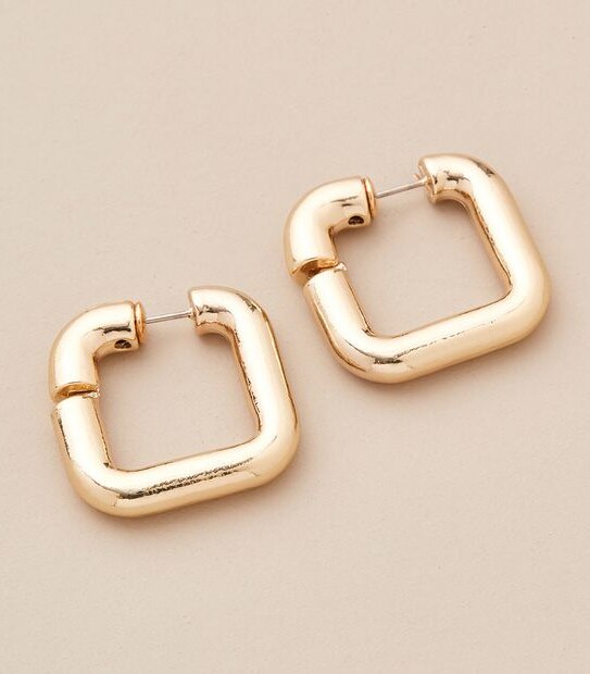 Square Hoop Earrings