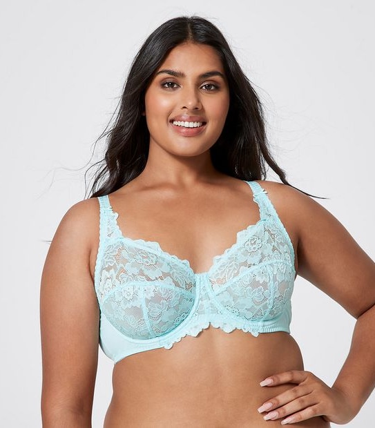 Fuller Figure Cup Soft Lace Underwire Bra; Style: X53051