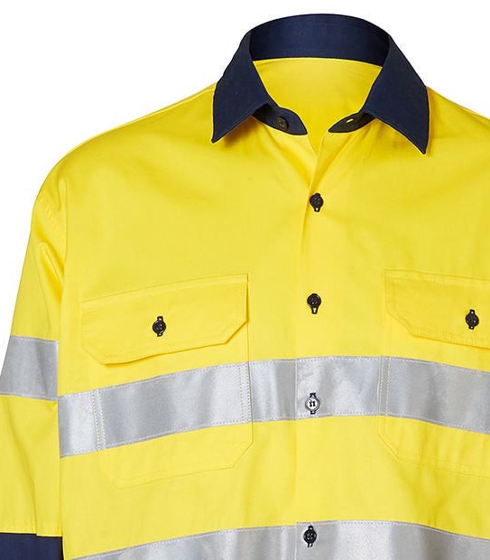 High Visibility Reflective Drill Shirt