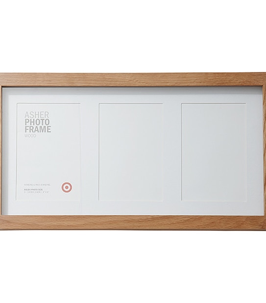 Asher Wooden 3 Window Photo Frame
