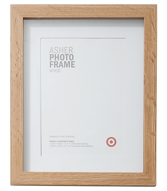 Asher Wooden Photo Frame - 13 x 18cm
