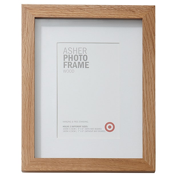 Asher Wooden Photo Frame - 10 x 15cm  Target Australia