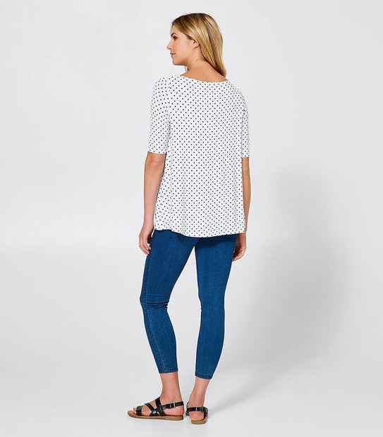 Leanne Boatneck T-Shirt - Small Spot