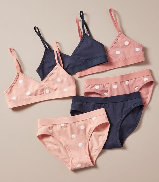 Organic Cotton 3 Pack Crop Tops