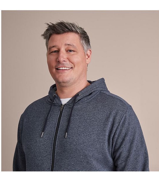 Mr Big Zip Through Hoodie